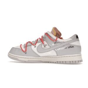 NIKE Dunk Low 'Off White Lot 6' Sneakers Size 7.5